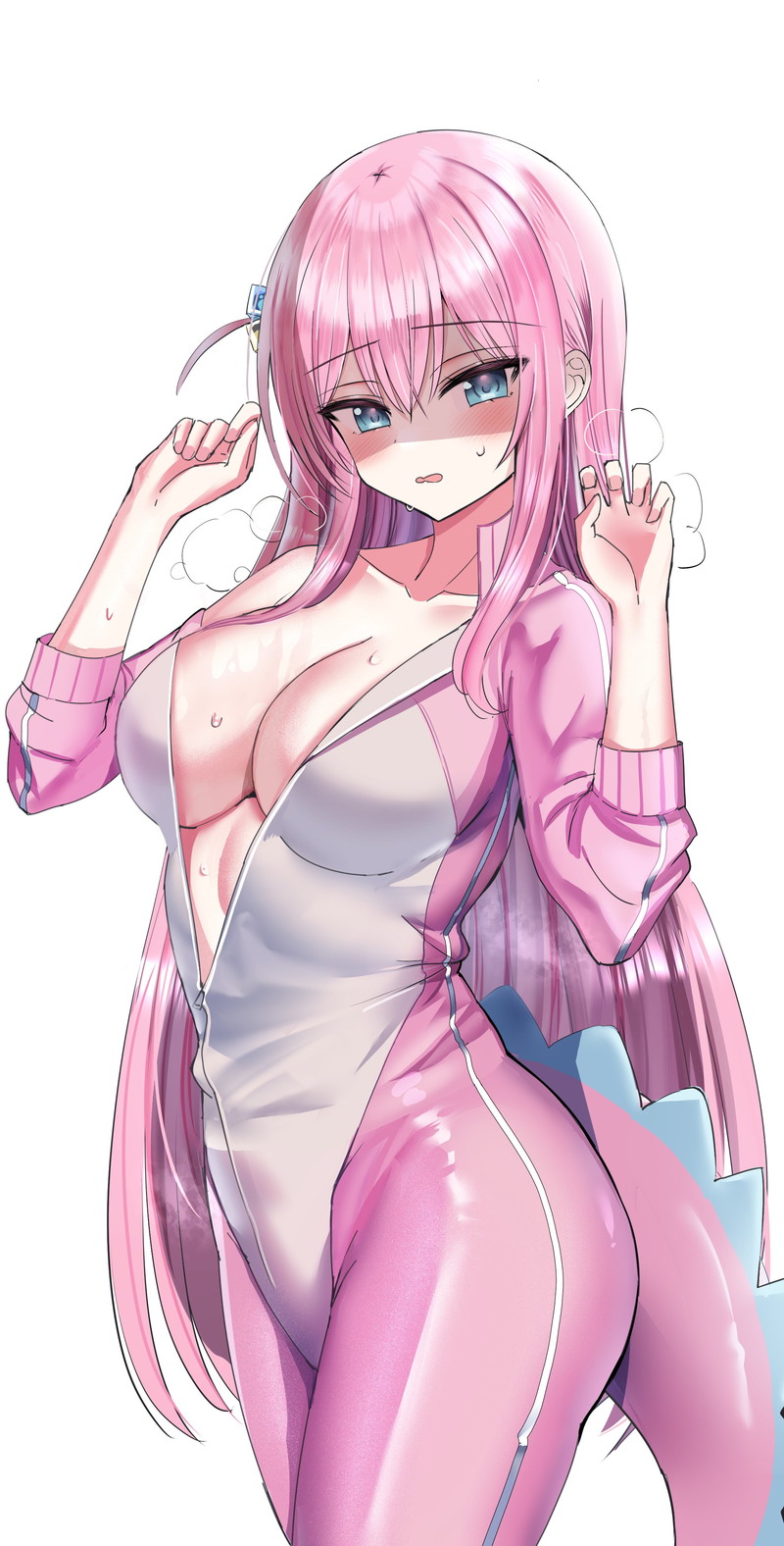 【二次】扇情的なはだけ、脱げかけエロ画像 Part３６