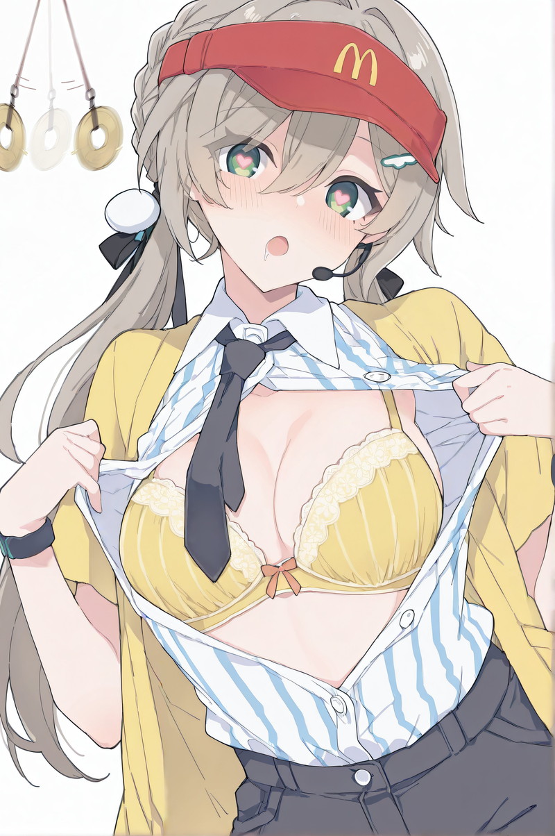 【二次】扇情的なはだけ、脱げかけエロ画像 Part３６