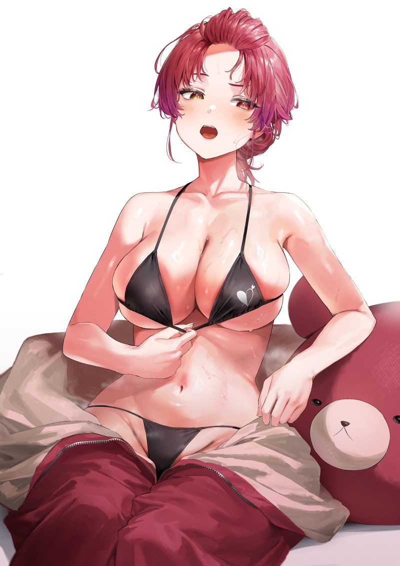 【二次】扇情的なはだけ、脱げかけエロ画像 Part３６