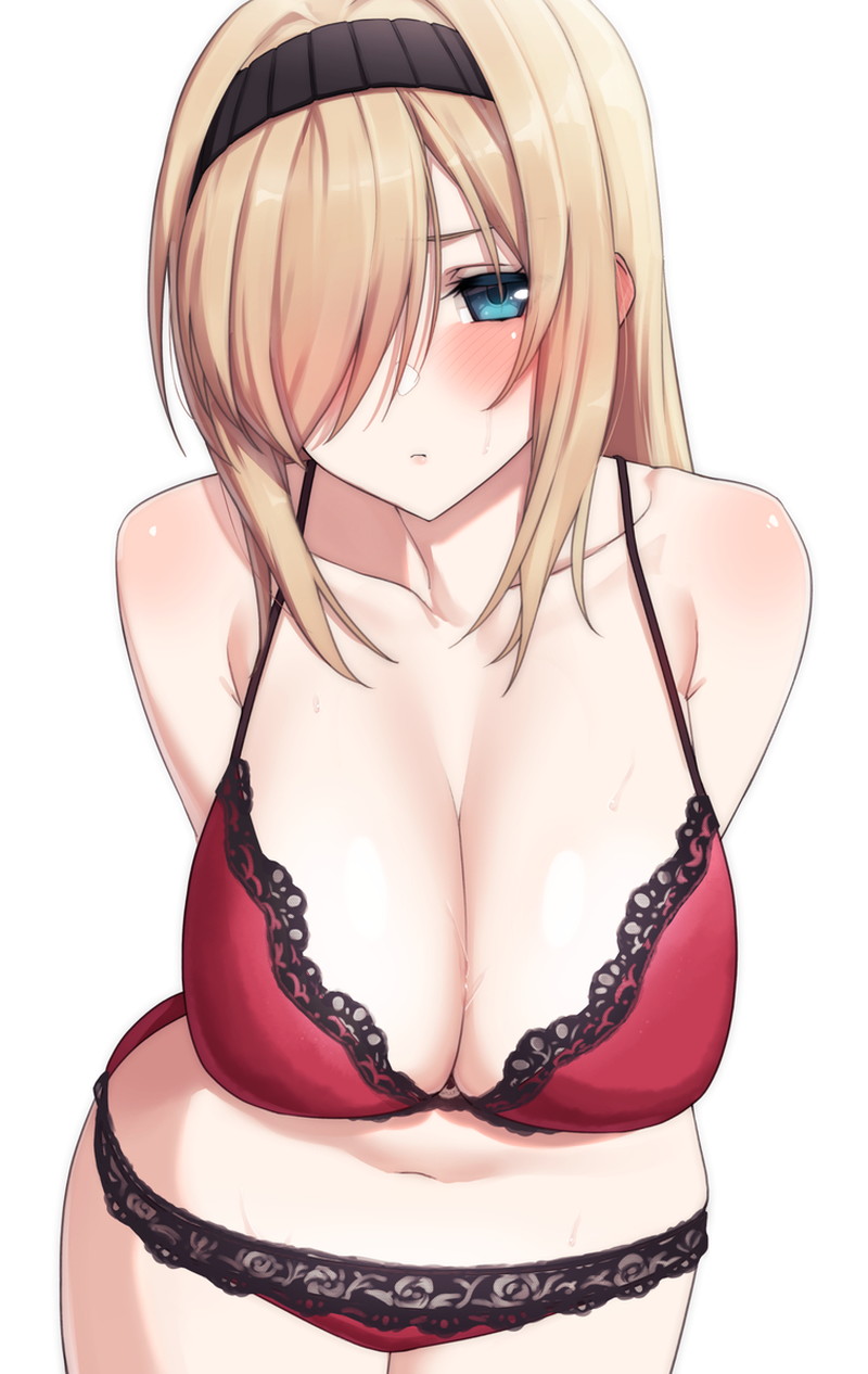 【二次】胸の谷間がエロい格好の女の子たちのエロ画像 Part１４