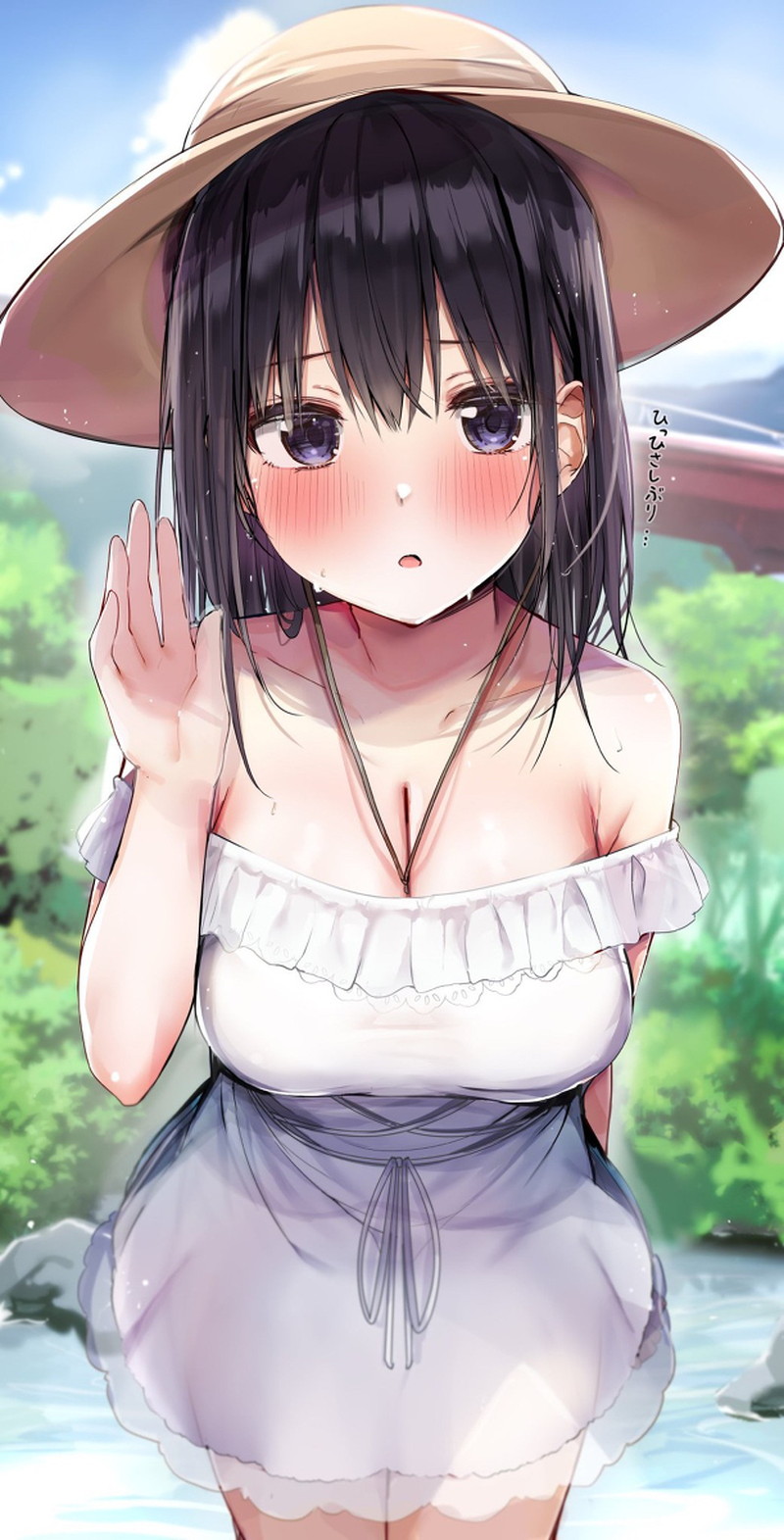 【二次】胸の谷間がエロい格好の女の子たちのエロ画像 Part１４