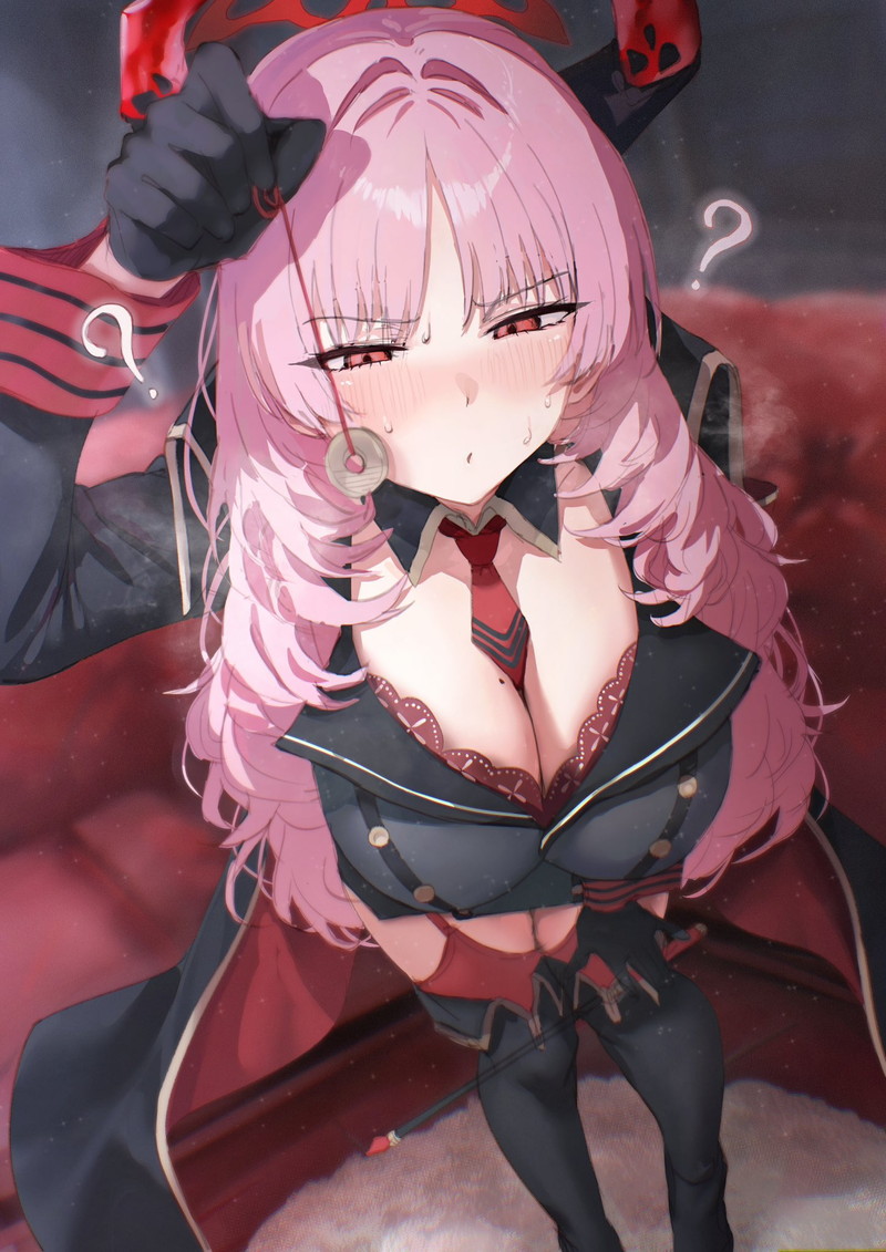 【二次】胸の谷間がエロい格好の女の子たちのエロ画像 Part１４