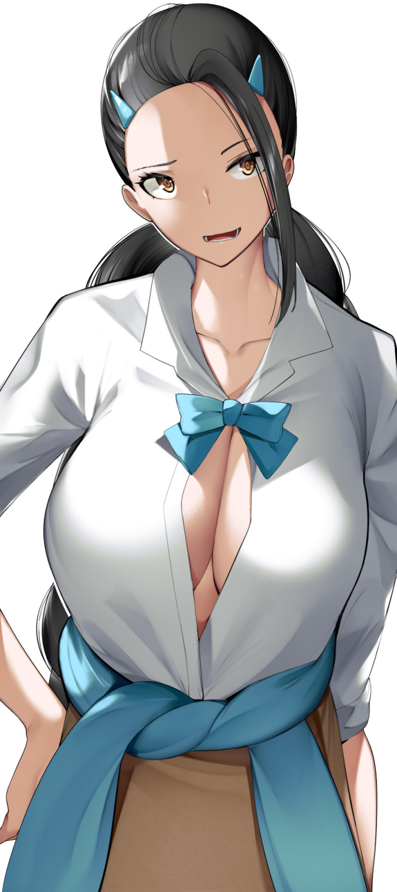【二次】胸の谷間がエロい格好の女の子たちのエロ画像 Part１４