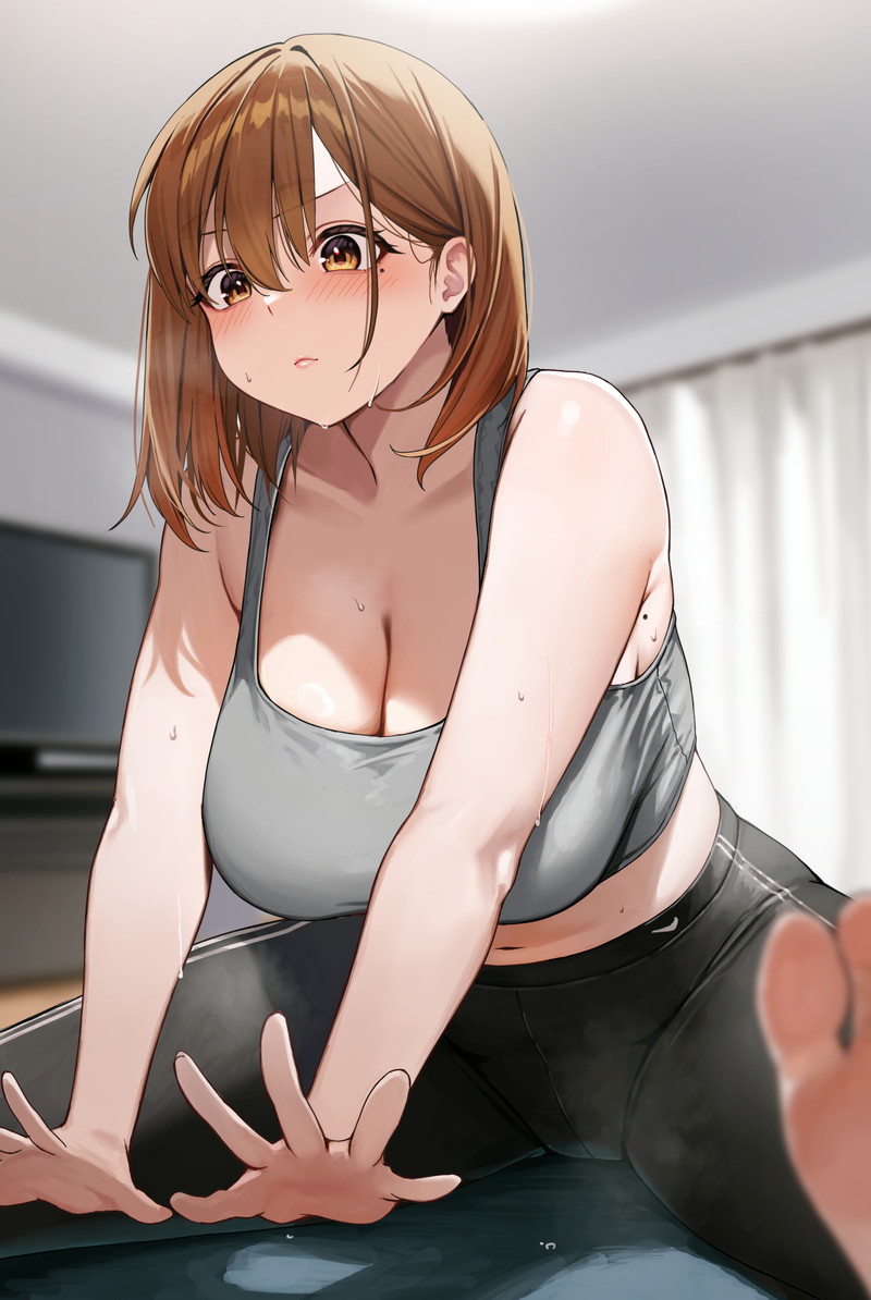 【二次】胸の谷間がエロい格好の女の子たちのエロ画像 Part１４