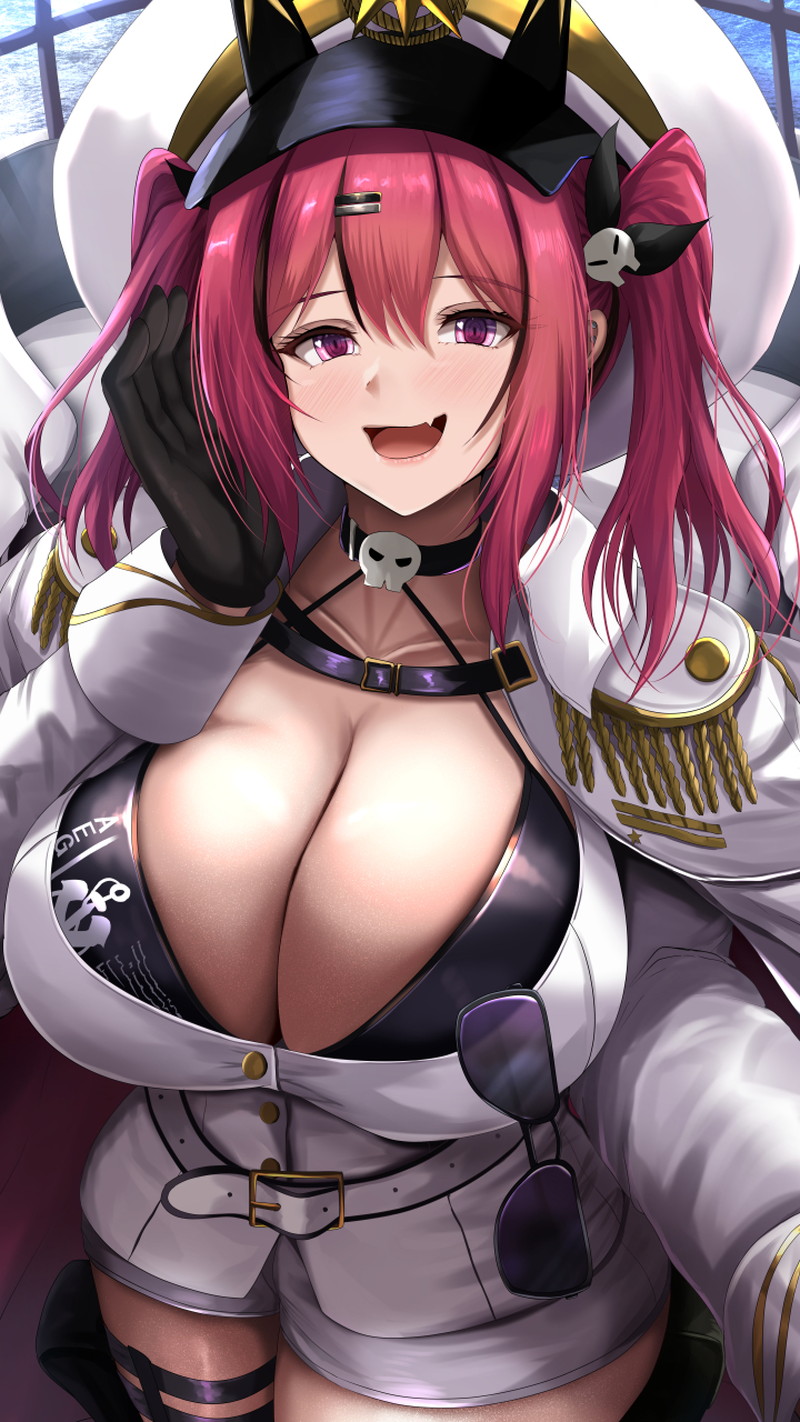【二次】胸の谷間がエロい格好の女の子たちのエロ画像 Part１５