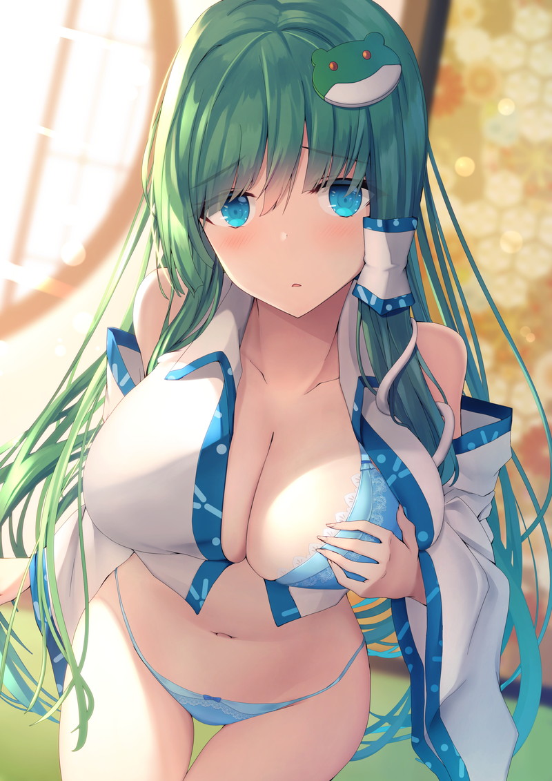 【二次】胸の谷間がエロい格好の女の子たちのエロ画像 Part１５