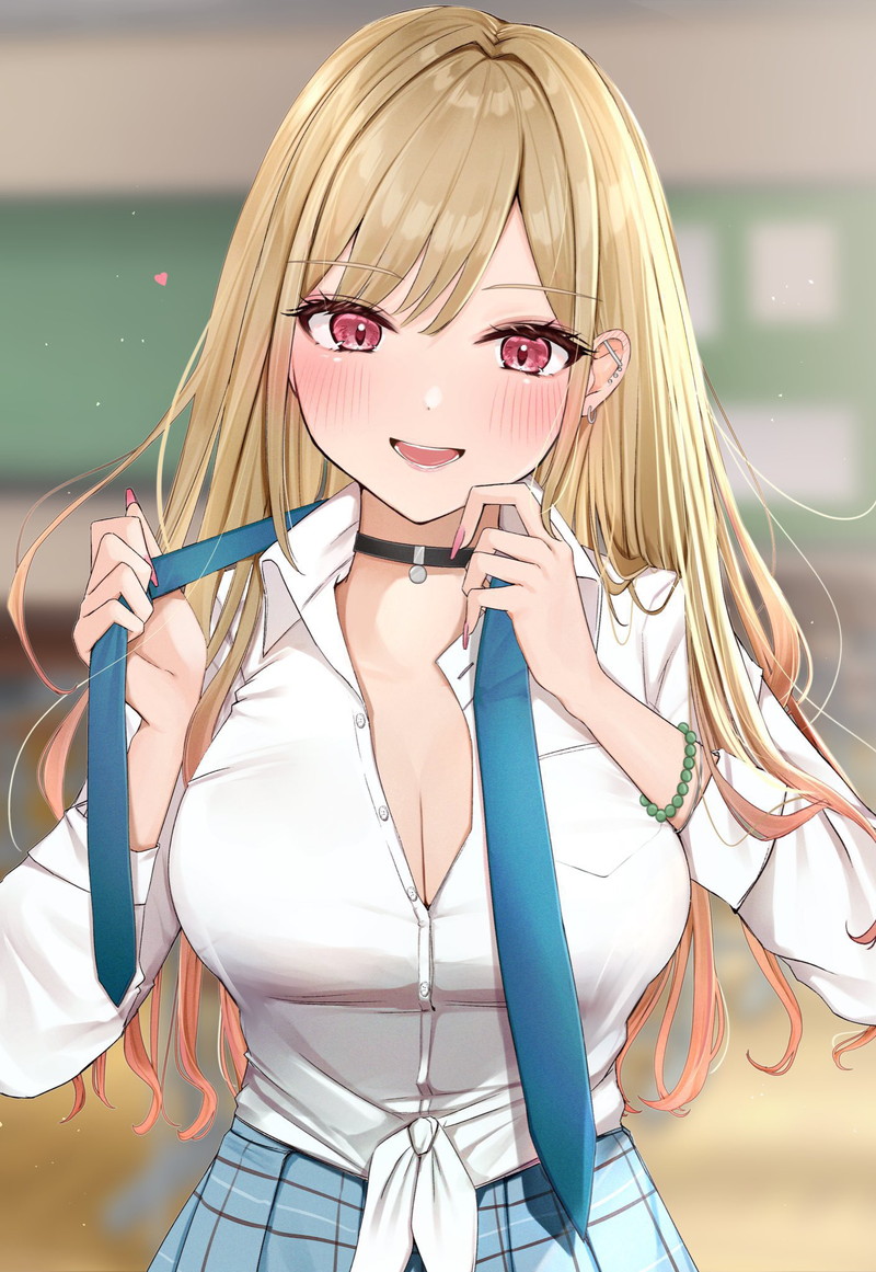 【二次】胸の谷間がエロい格好の女の子たちのエロ画像 Part１５