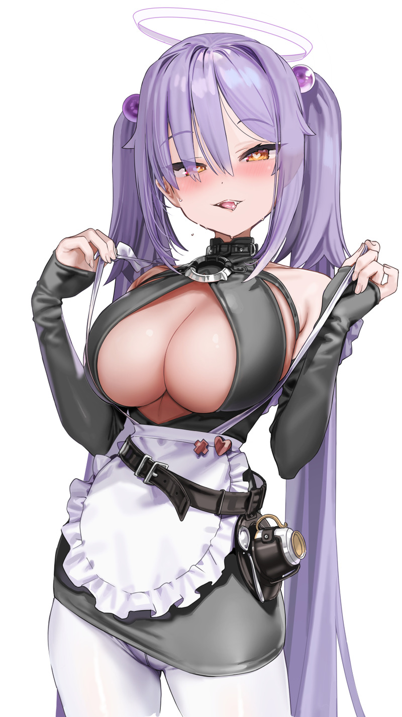 【二次】胸の谷間がエロい格好の女の子たちのエロ画像 Part１５