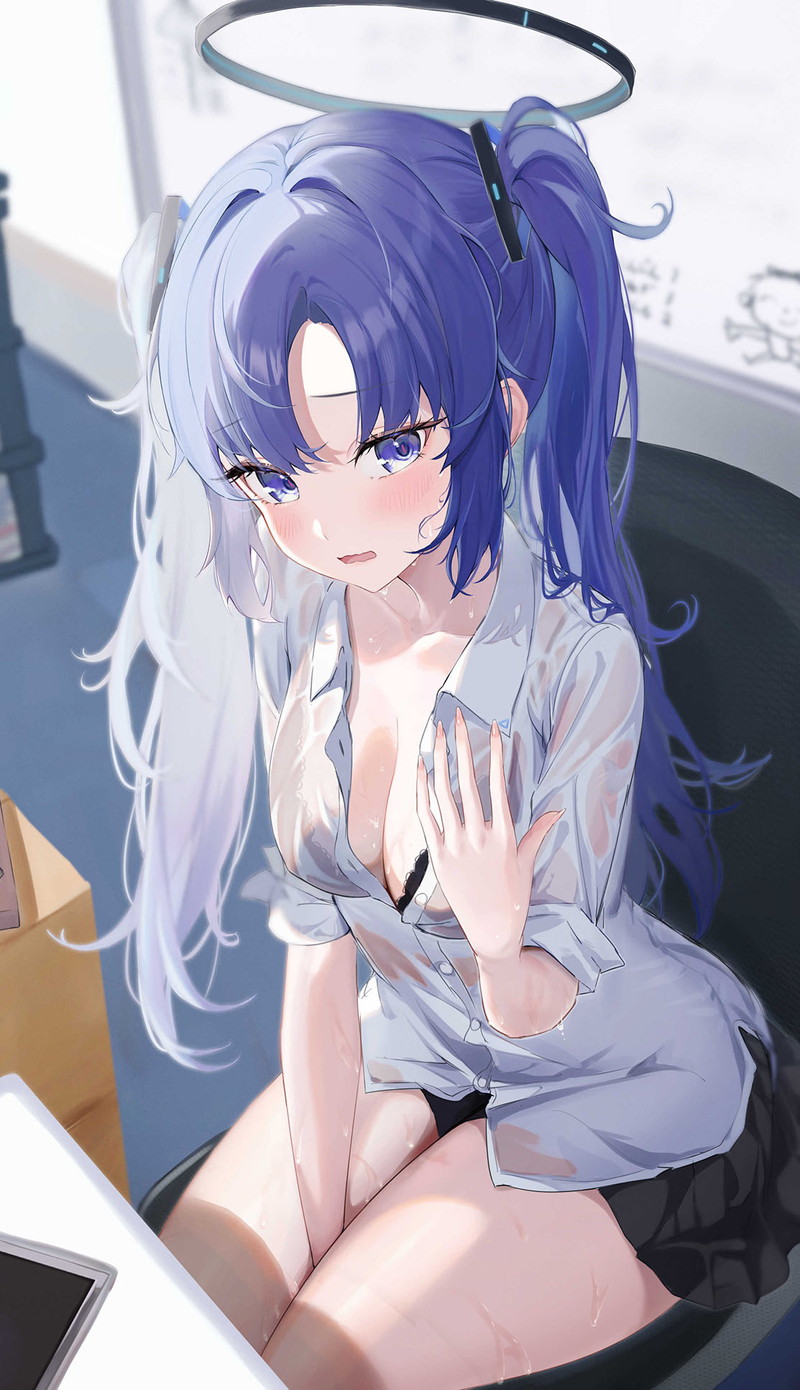 【二次】赤面、恥じらいエロ画像 Part１５３【まとめ】
