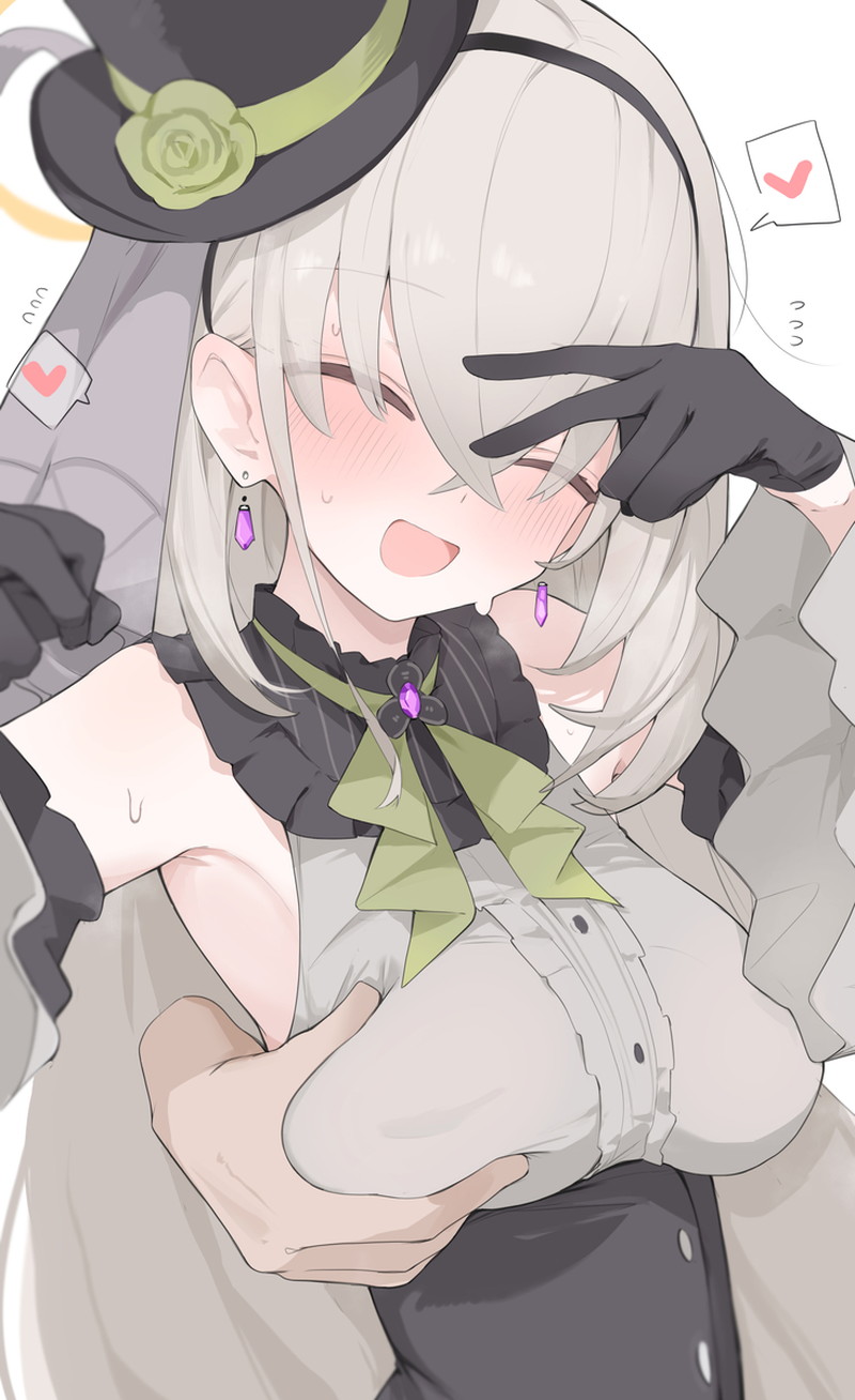 【二次】赤面、恥じらいエロ画像 Part１５４【まとめ】