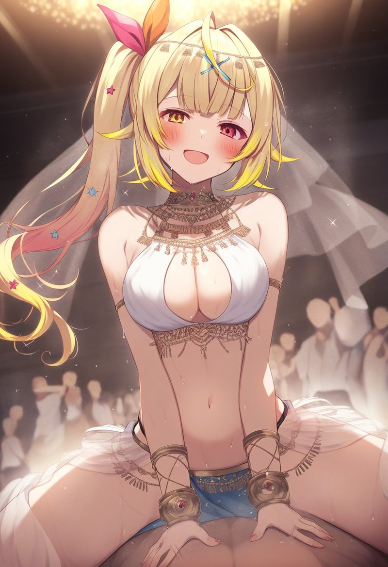 【二次】抜ける騎乗位セックスのエロ画像まとめ Part３５