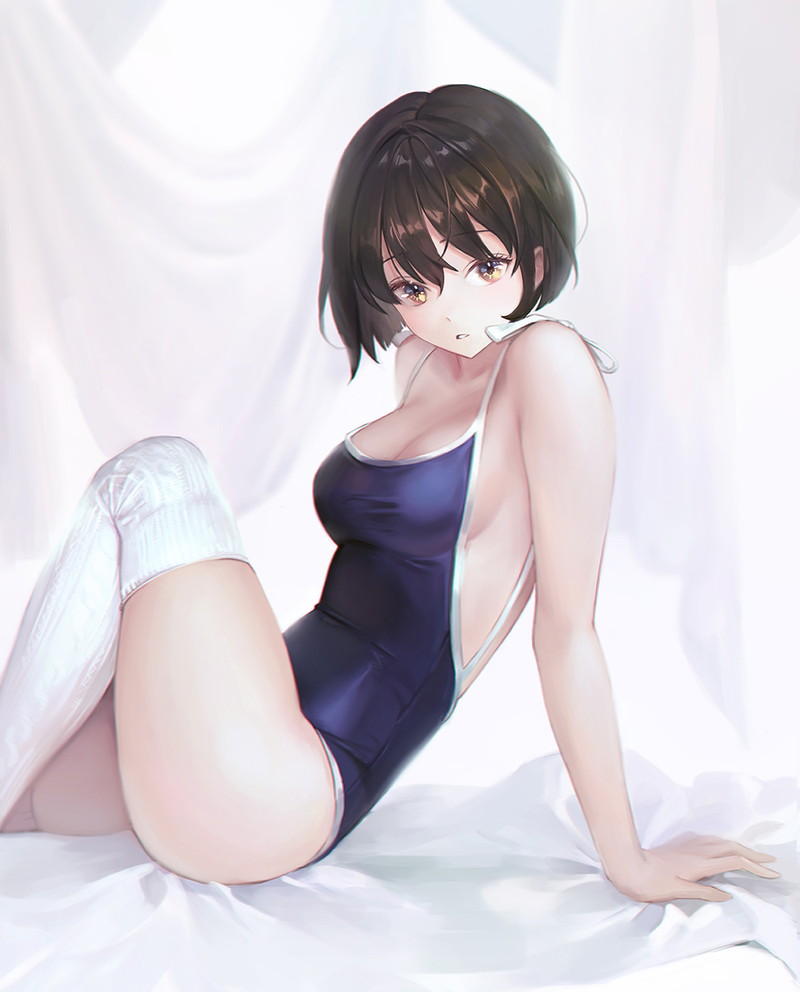 【二次】黒髪の女の子のエロ画像まとめ Part１２７
