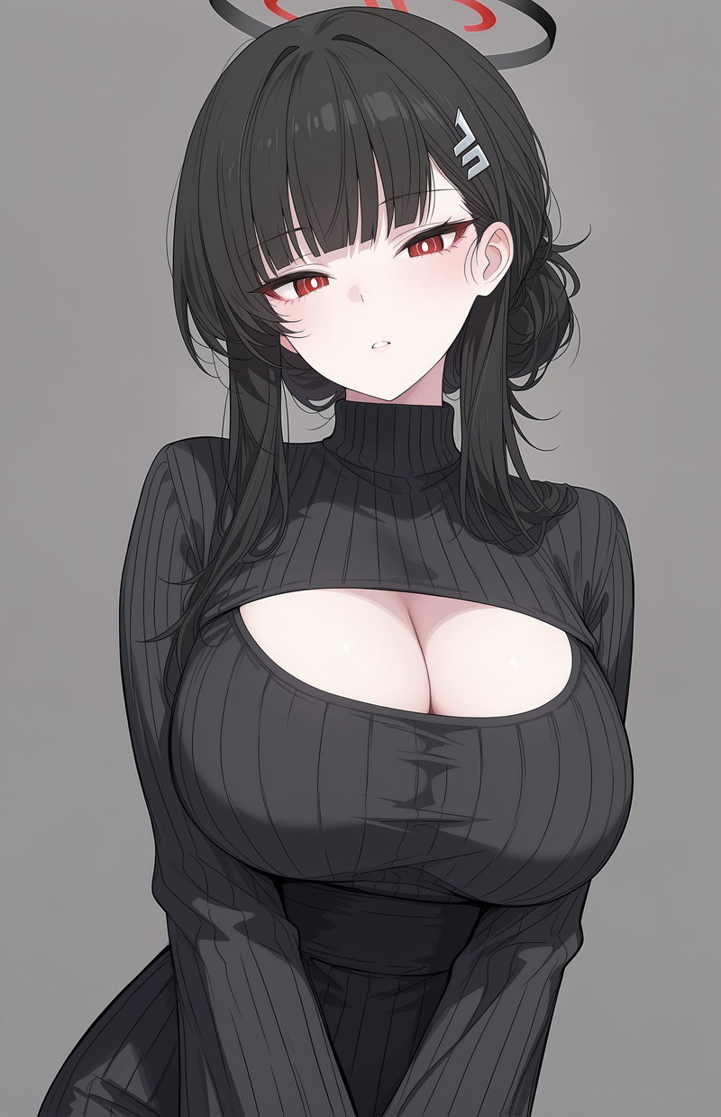 【二次】黒髪の女の子のエロ画像まとめ Part１２８