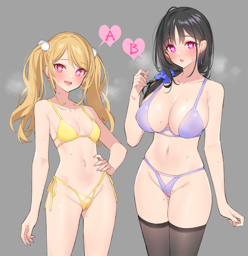 【二次】オマンコがギリギリ見えない鼠径部エロ画像 Part１