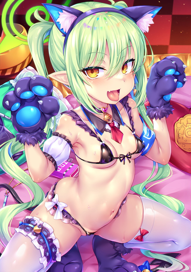 下品なガニ股エロ蹲踞の姿勢がエロい二次画像 Part３３