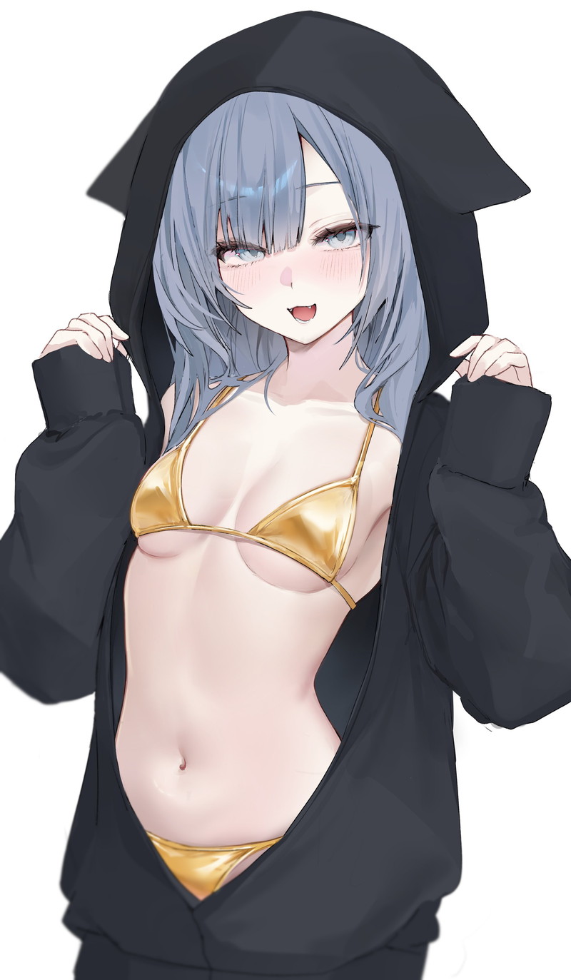 【二次】テカテカな金ビキニやエナメル素材コスチュームのエロ画像 Part１３