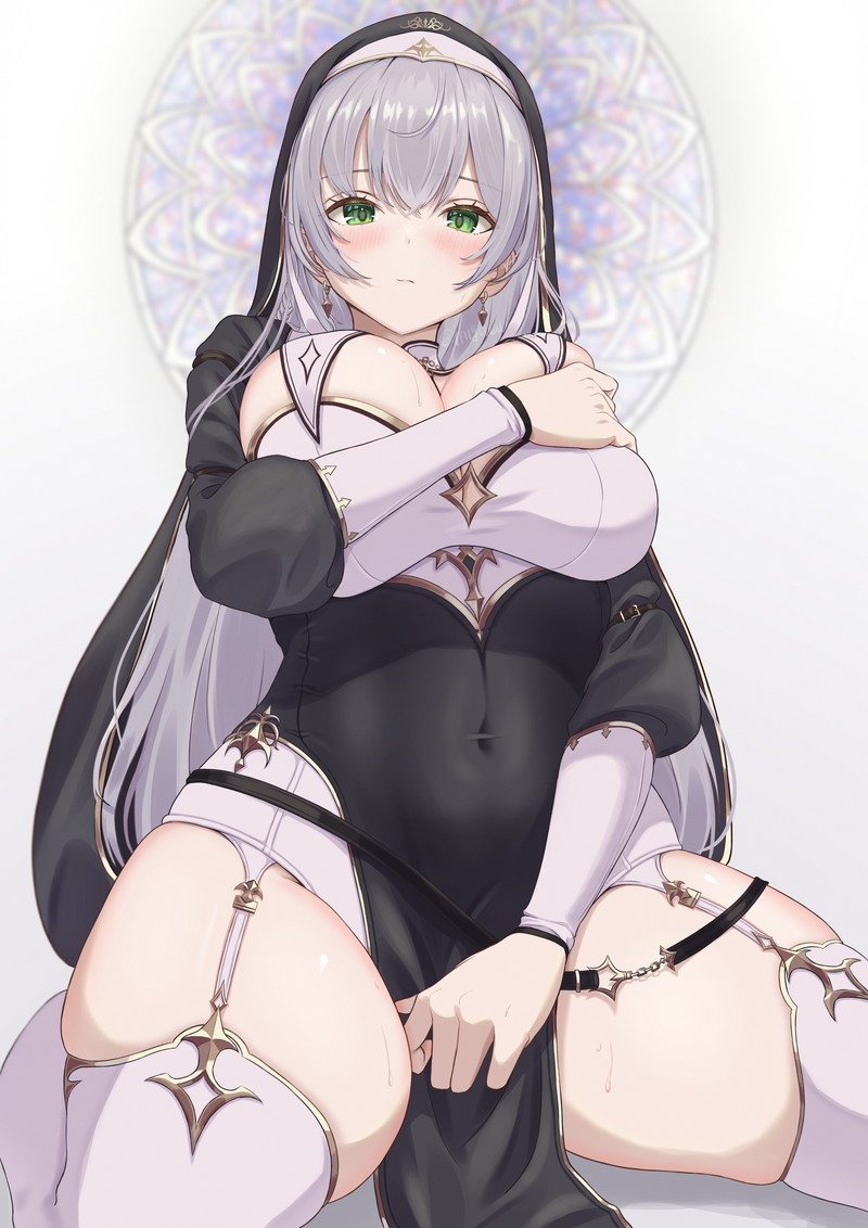 【二次】スケベなシスターのエロ画像まとめ Part１８