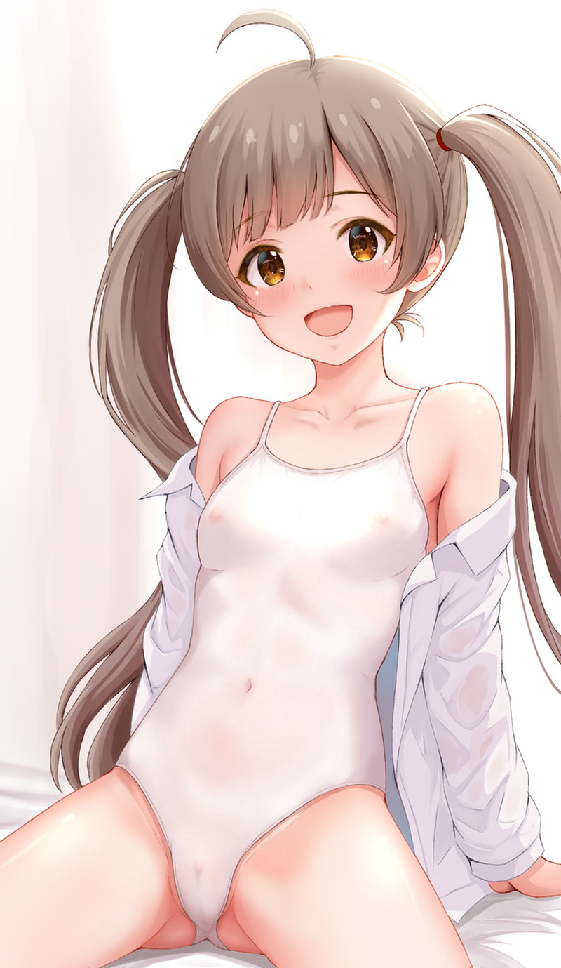 【二次】濡れ透けやスケスケな服を着た女の子のエロ画像 Part４２