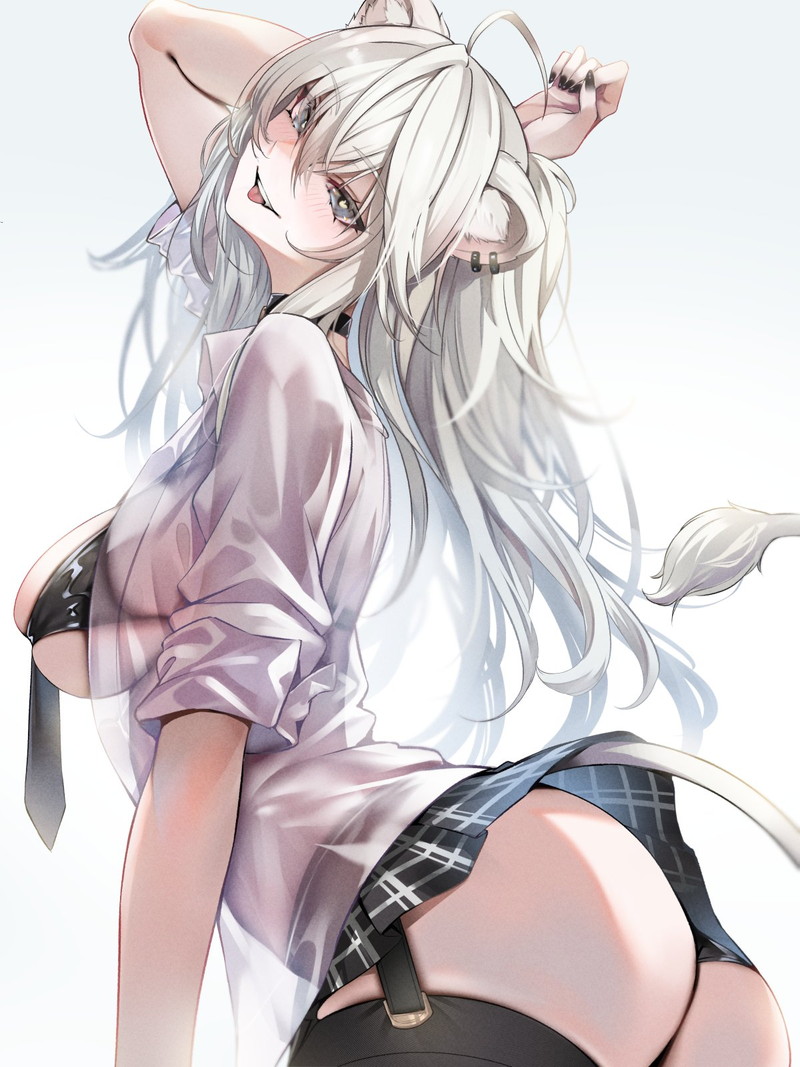 【二次】濡れ透けやスケスケな服を着た女の子のエロ画像 Part４２