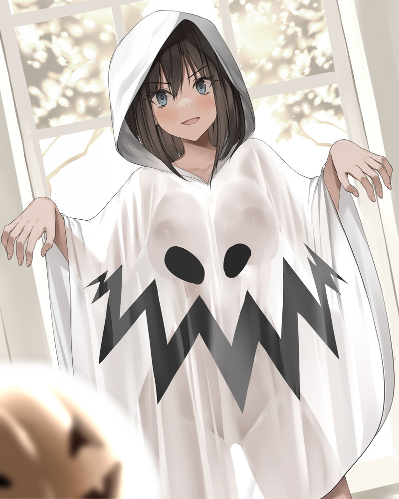 【二次】濡れ透けやスケスケな服を着た女の子のエロ画像 Part４２