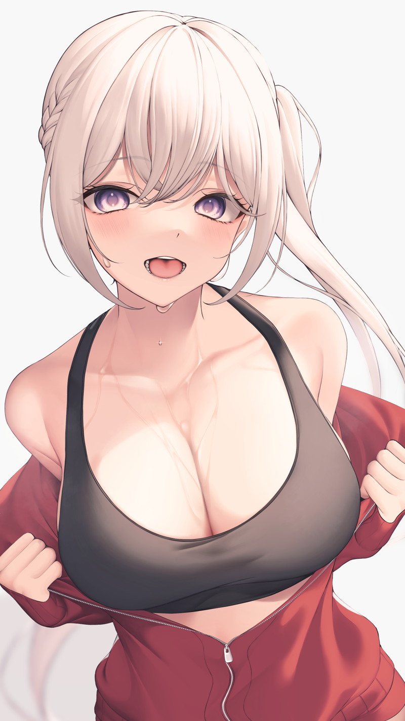 【二次】タンクトップ姿の女の子のエロ画像まとめ Part１２
