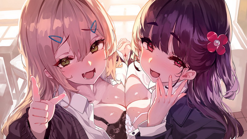 【二次】ニヤニヤ顔で見つめられて興奮するエロ画像 Part７３