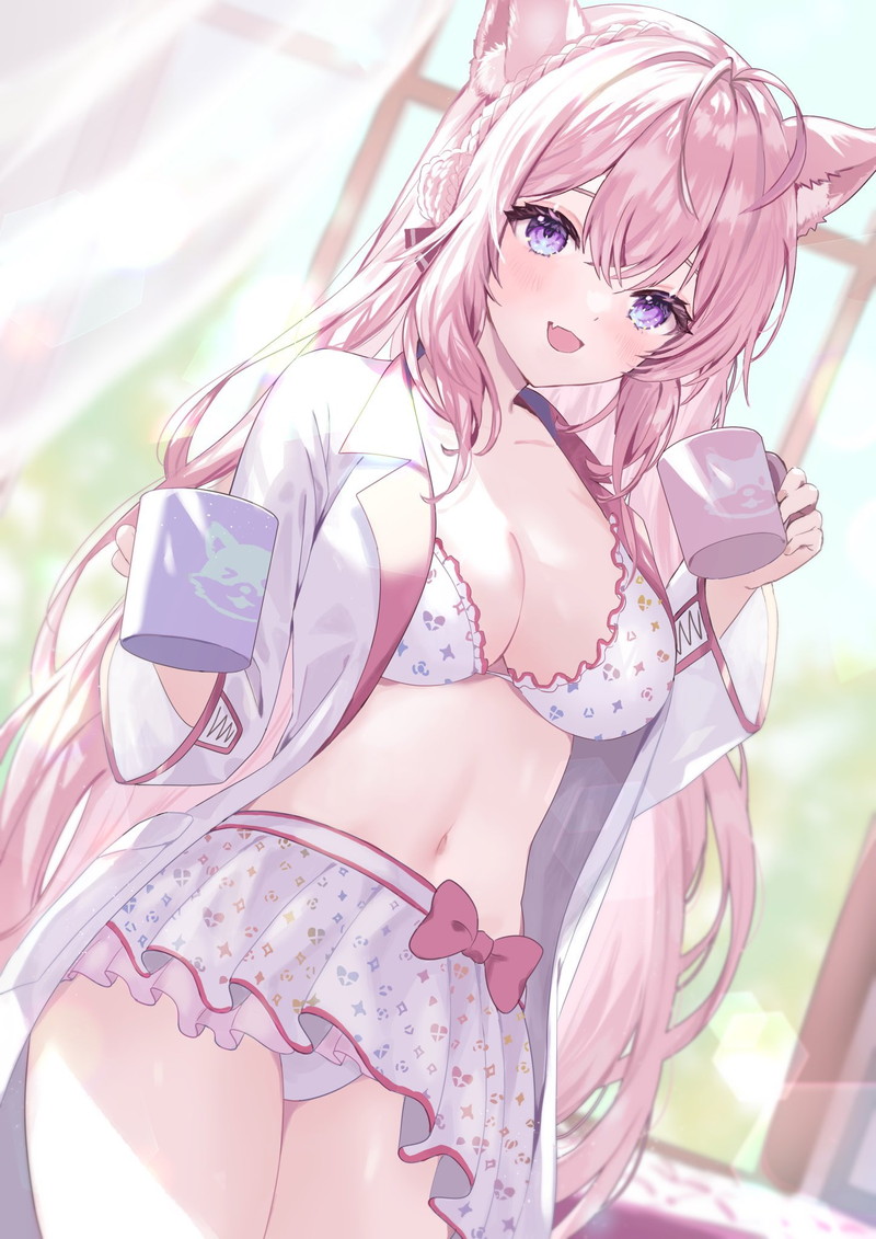ピンク髪のキャラや女の子の二次エロ画像 Part１６