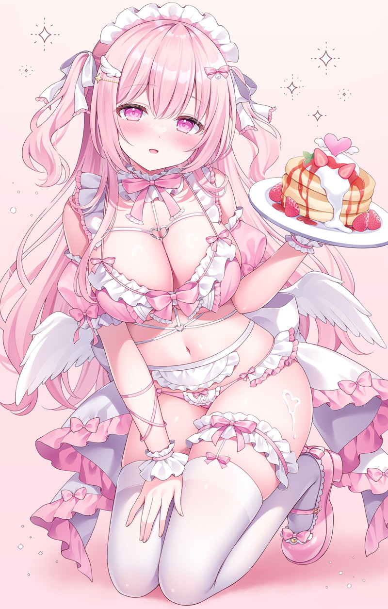 ピンク髪のキャラや女の子の二次エロ画像 Part１６