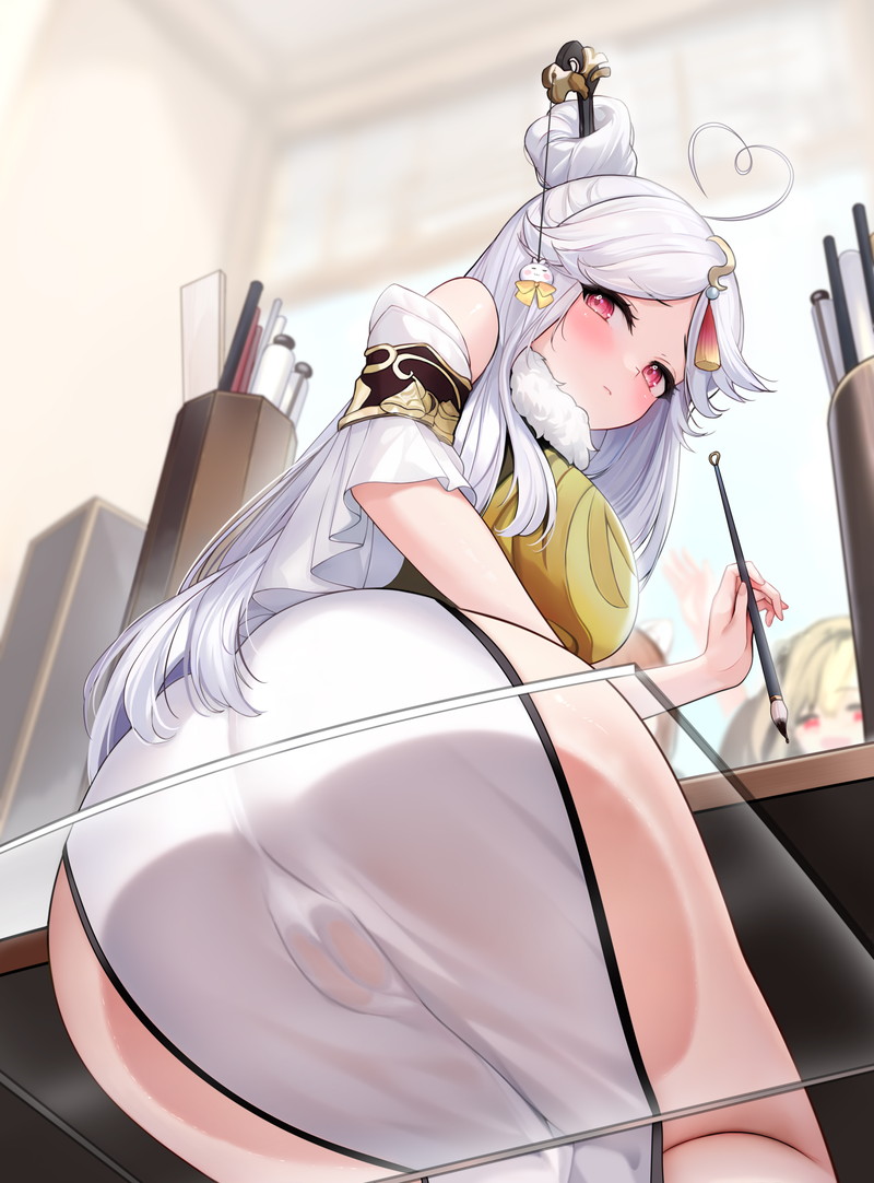 【二次】ローアングル、下から見上げているエロ画像 Part８２