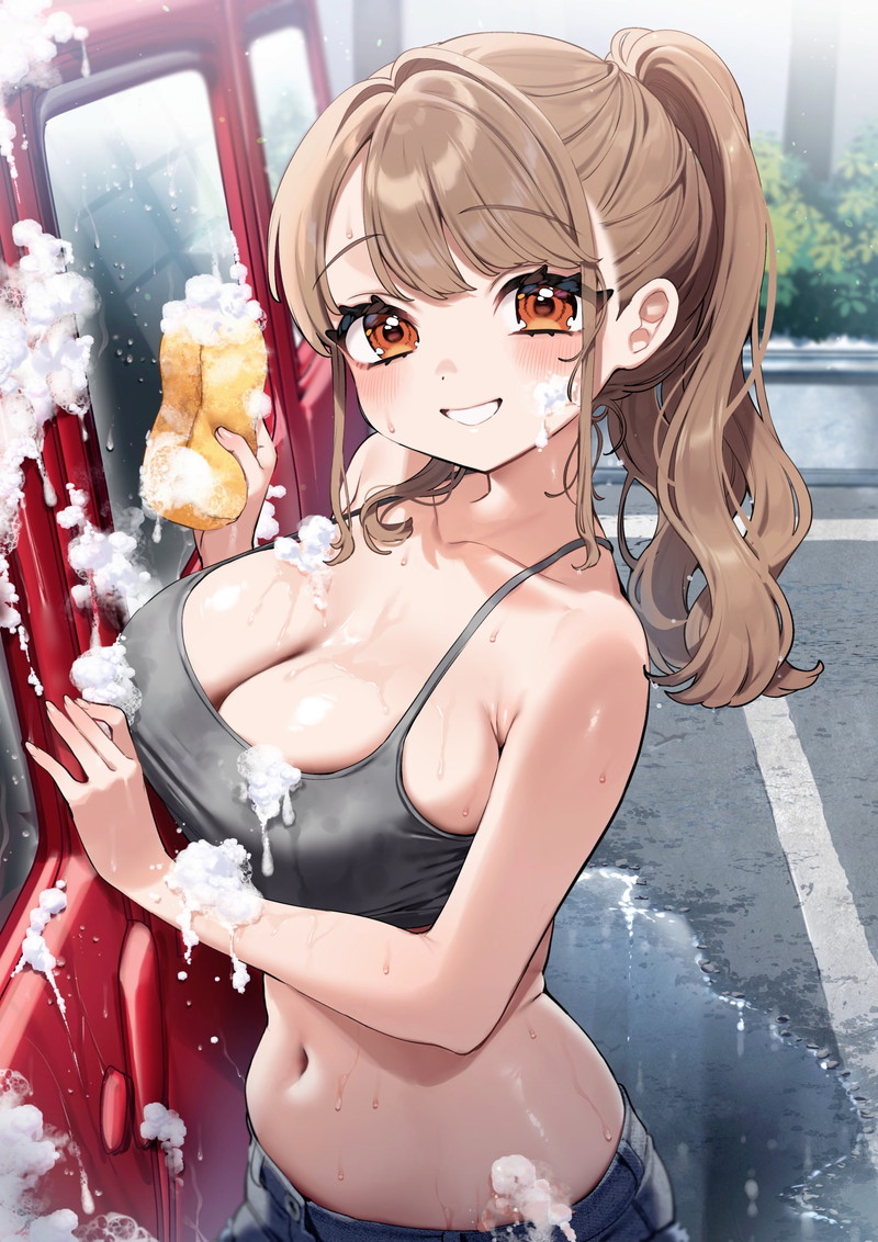 【二次】ローションやオイルでヌルヌルなエロ画像 Part７