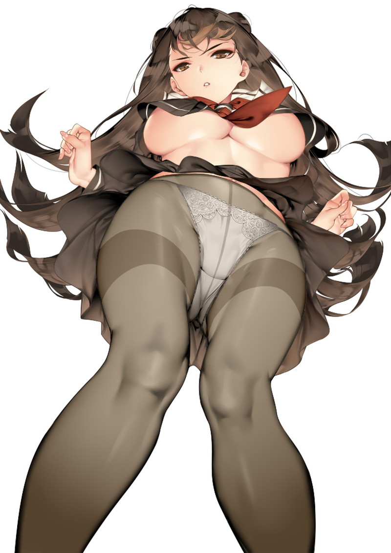 【二次】おっぱいの重みが伝わりそうな下乳、乳袋画像 Part４６