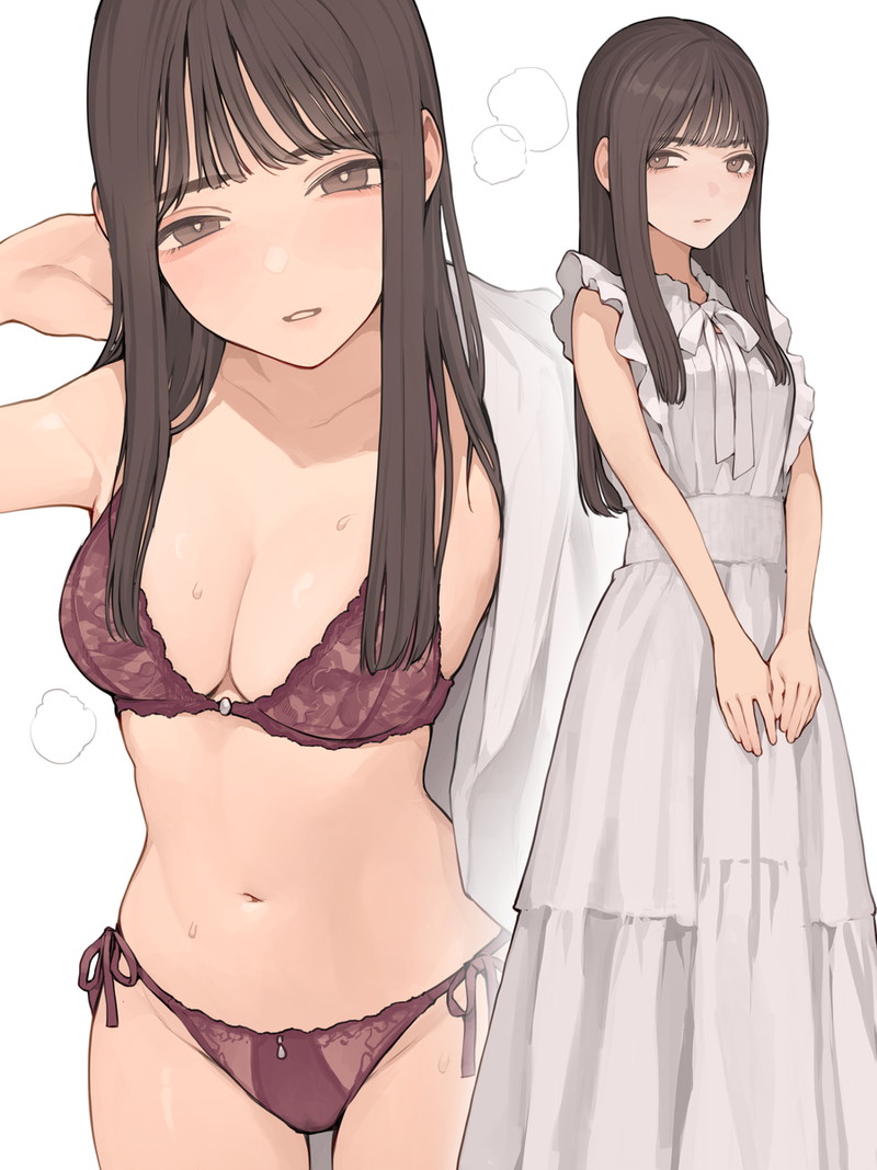 【二次】清楚、地味な見た目の女の子のエロ画像 Part５６