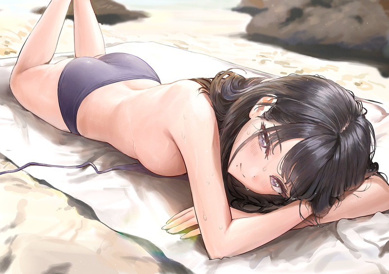 【二次】期待が高まる仰向け、寝そべり状態のエロ画像 Part６０