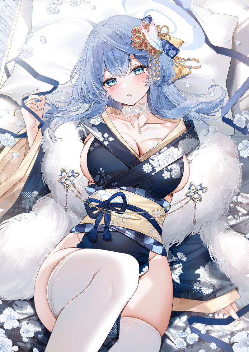 【二次】期待が高まる仰向け、寝そべり状態のエロ画像 Part６０