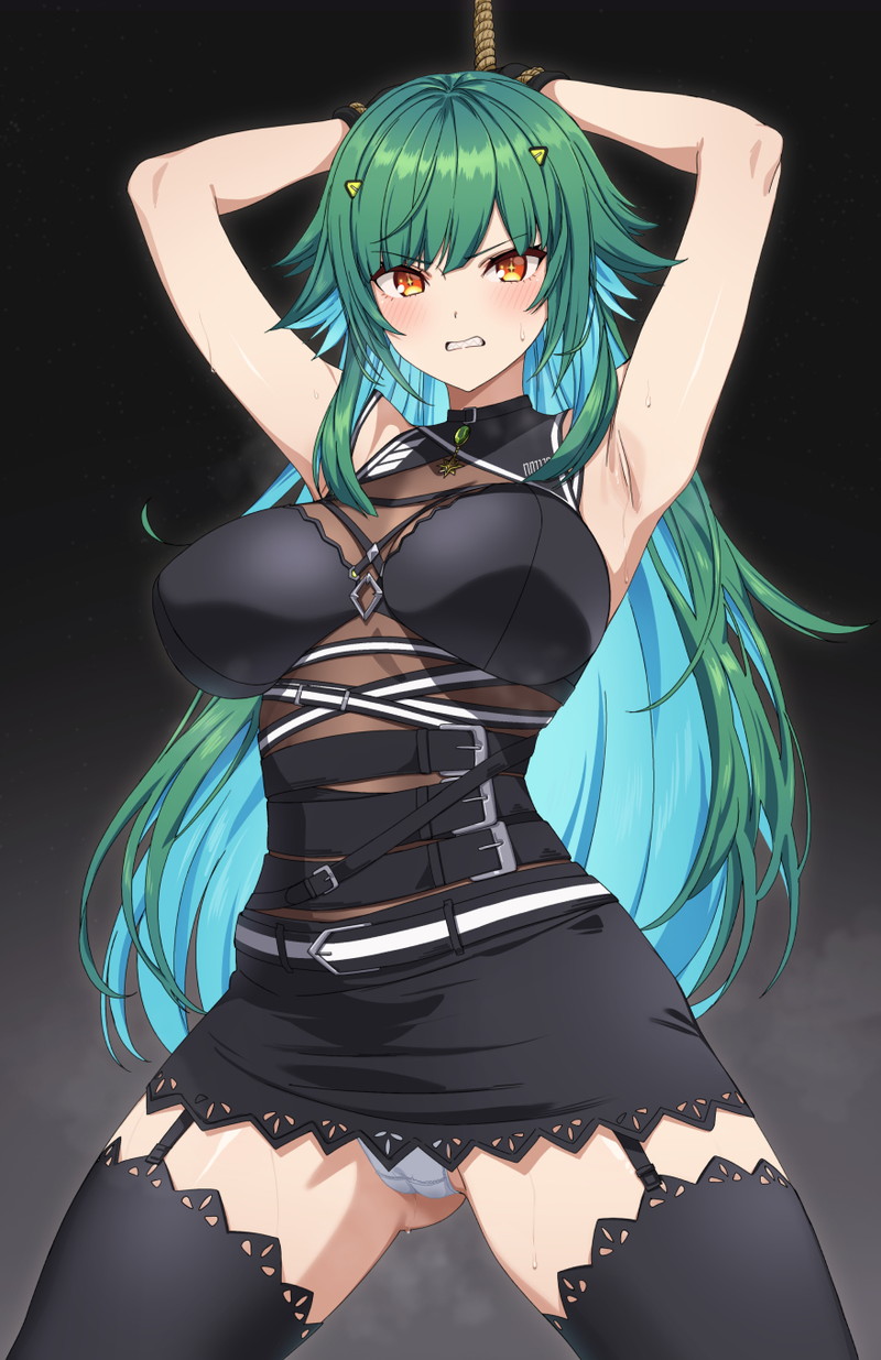 【二次】拘束、束縛された女の子のエロ画像まとめ Part２３