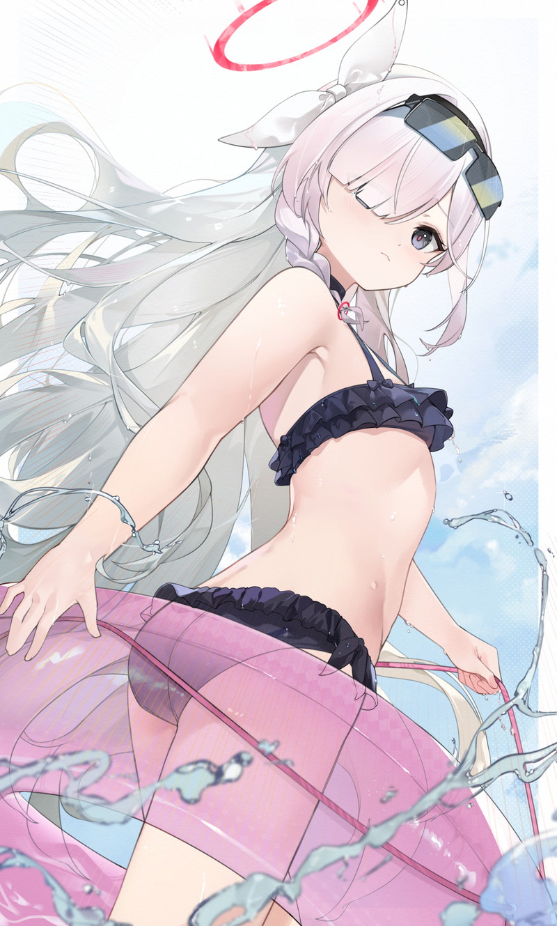 【二次】白髪、銀髪の女の子のエロ画像 Part８０