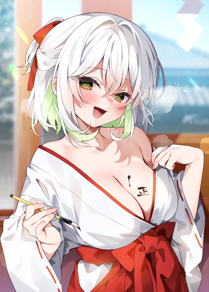 【二次】白髪、銀髪の女の子のエロ画像 Part８０