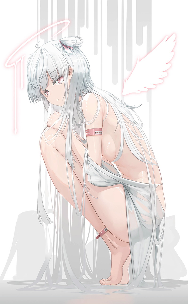 【二次】白髪、銀髪の女の子のエロ画像 Part８０