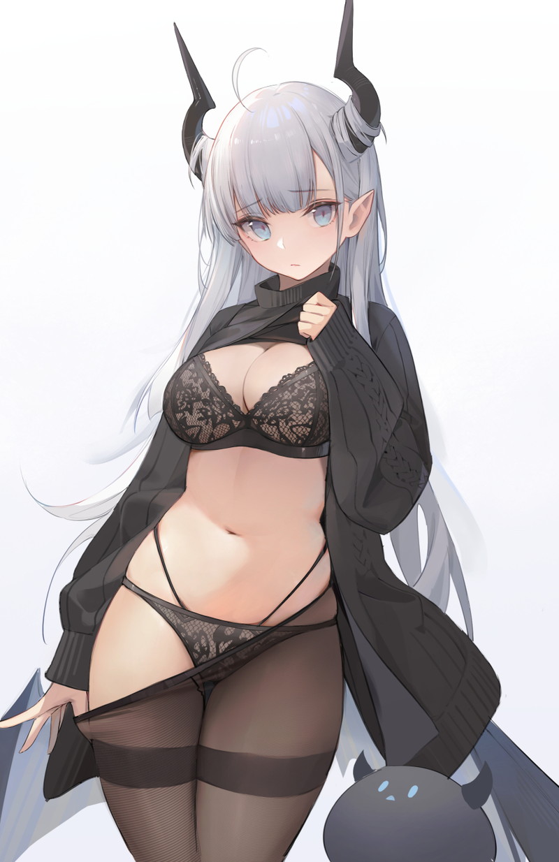 【二次】白髪、銀髪の女の子のエロ画像 Part８１