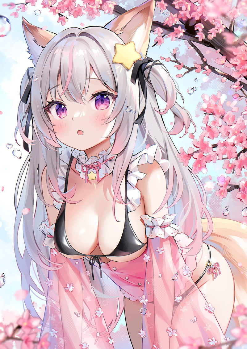 【二次】白髪、銀髪の女の子のエロ画像 Part８１