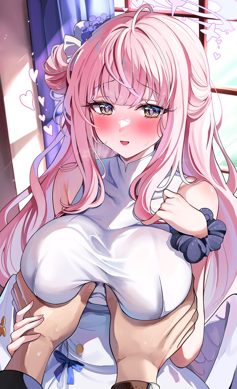 【二次】衣服に包まれた着衣おっぱいに興奮するエロ画像 Part２３