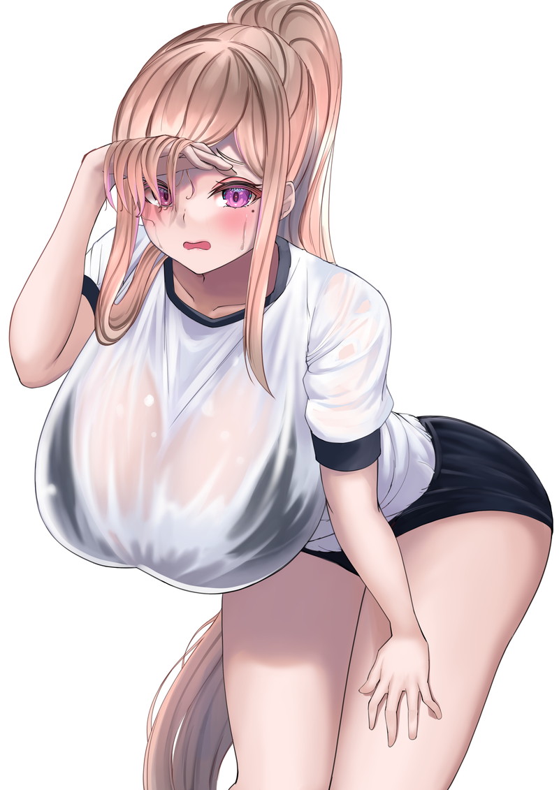 【二次】衣服に包まれた着衣おっぱいに興奮するエロ画像 Part２３