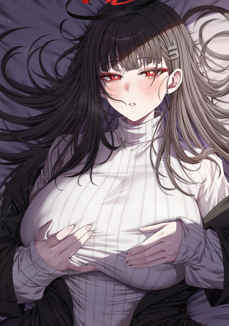 【二次】衣服に包まれた着衣おっぱいに興奮するエロ画像 Part２３