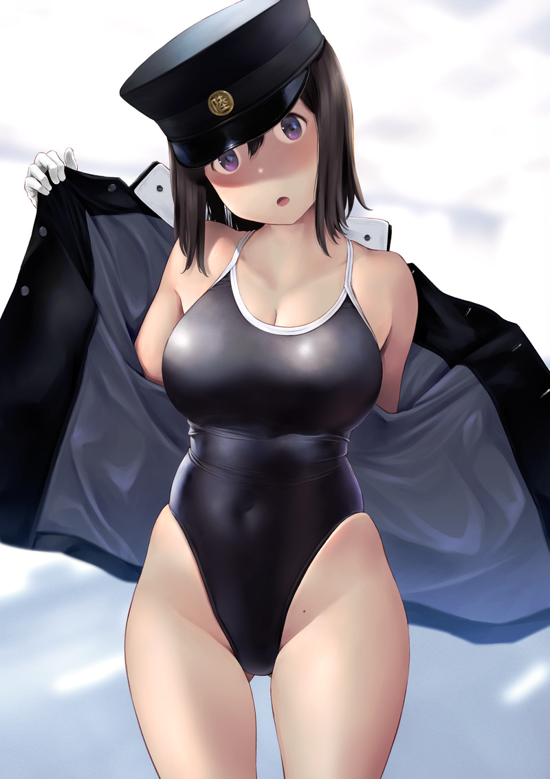 【二次】衣服に包まれた着衣おっぱいに興奮するエロ画像 Part２３