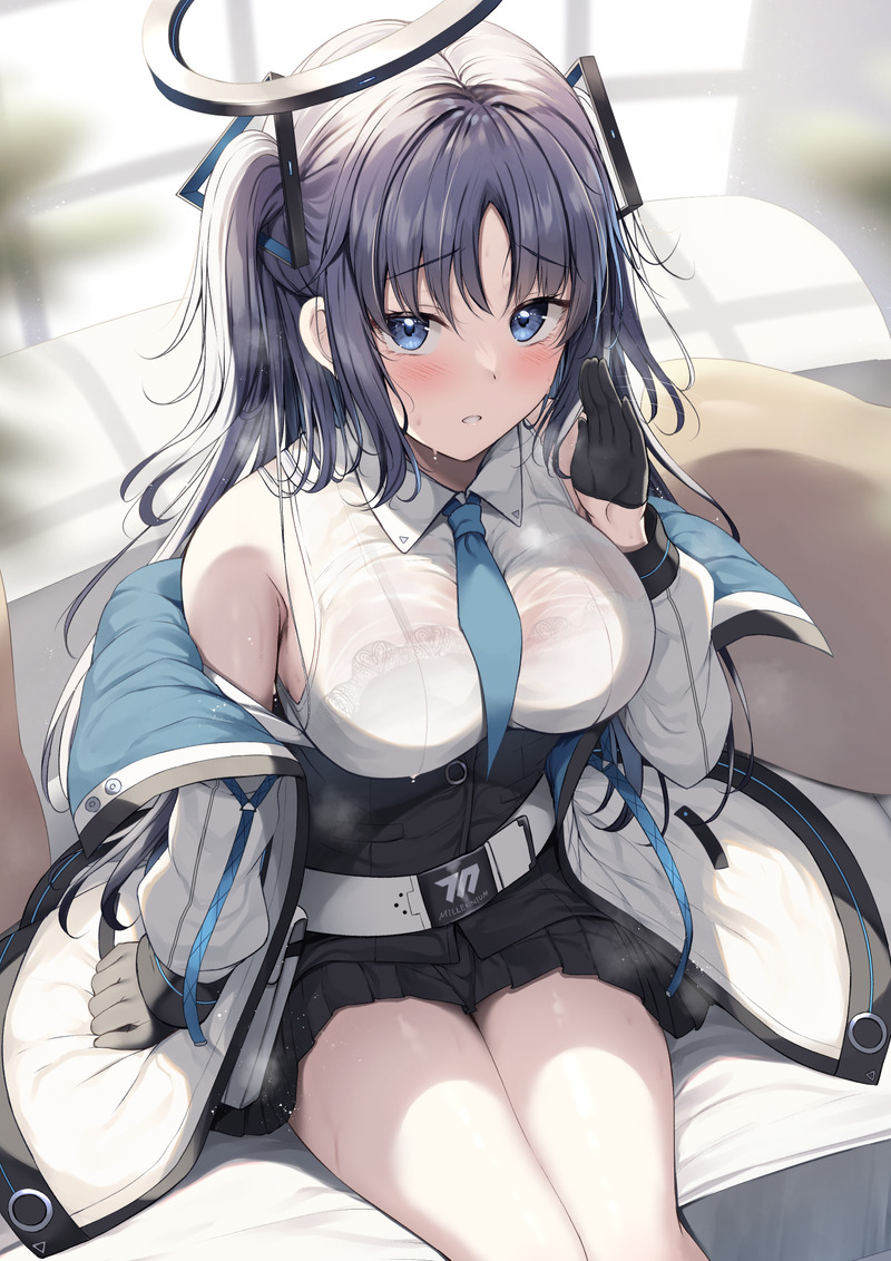 【二次】衣服に包まれた着衣おっぱいに興奮するエロ画像 Part２３