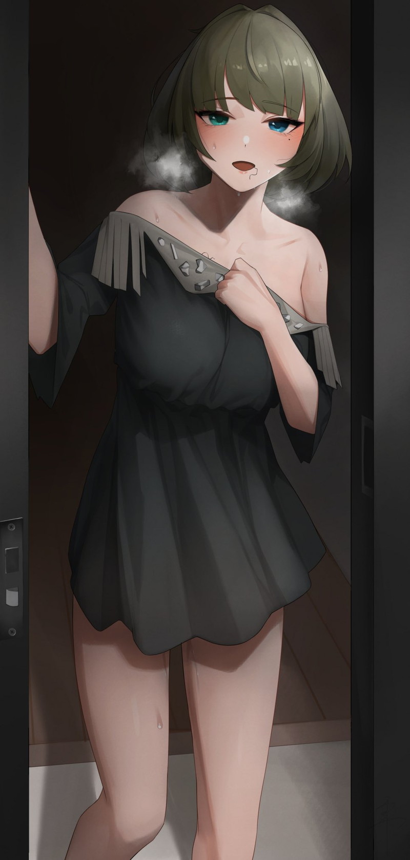 【二次】扇情的なはだけ、脱げかけエロ画像 Part３８