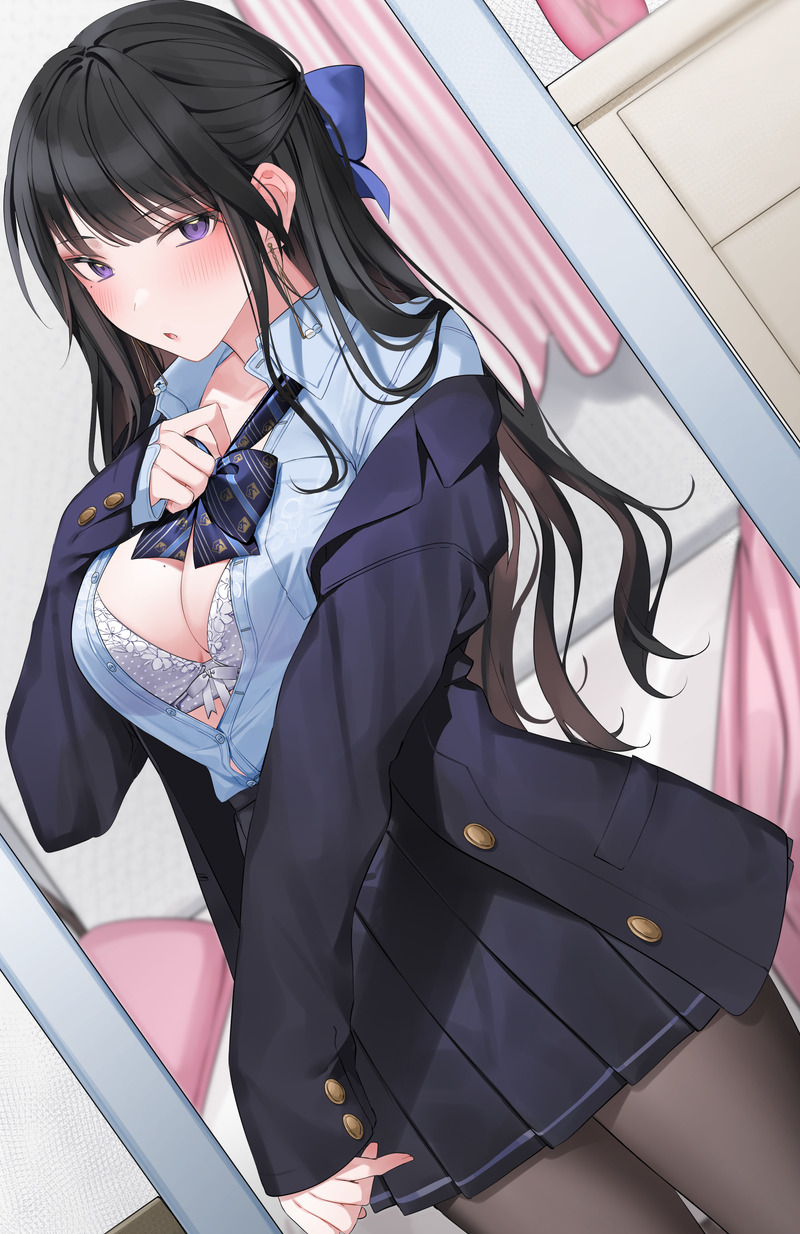 【二次】扇情的なはだけ、脱げかけエロ画像 Part３８