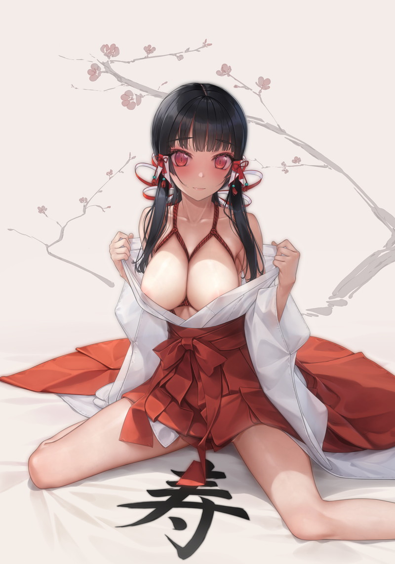 【二次】扇情的なはだけ、脱げかけエロ画像 Part３８