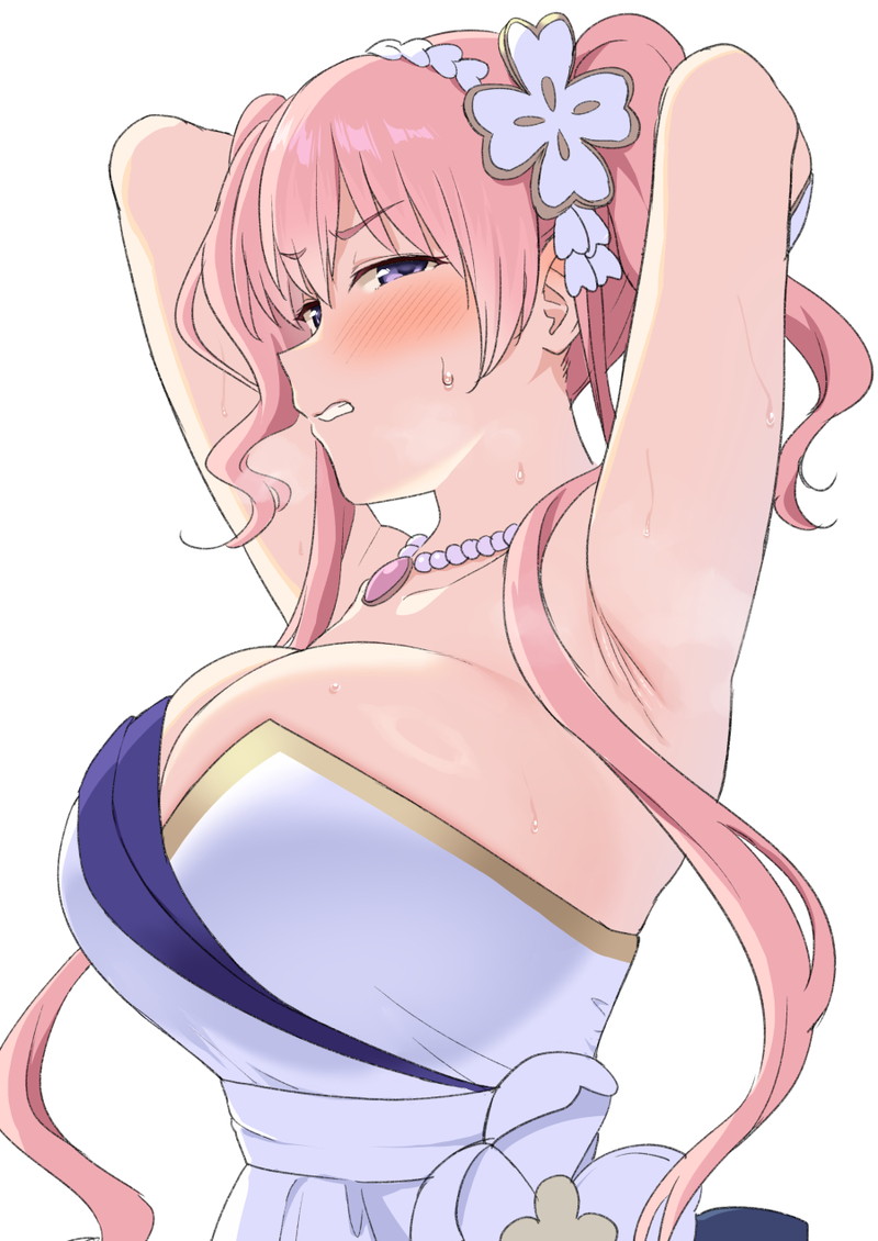 【二次】ドスケベ腋の下のエロ画像 Part４８