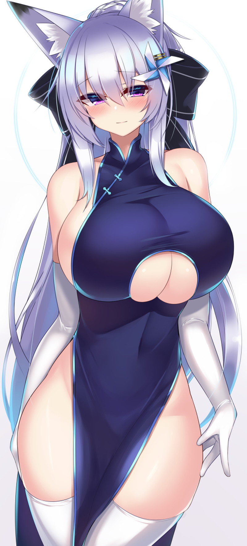 【二次】胸の谷間がエロい格好の女の子たちのエロ画像 Part１６